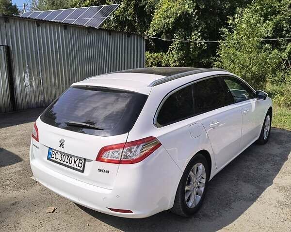 Белый Пежо 508, объемом двигателя 1.56 л и пробегом 156 тыс. км за 14000 $, фото 4 на Automoto.ua