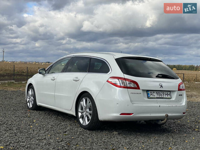 Пежо 508 2016 в Луцке на Automoto.ua Белый Пежо 508, объемом двигателя 1.6 л и пробегом 270 тыс. км за 13900 $, фото 20 на Automoto.ua