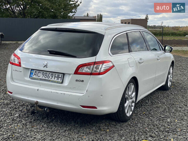 Пежо 508 2016 в Луцке на Automoto.ua Белый Пежо 508, объемом двигателя 1.6 л и пробегом 270 тыс. км за 13900 $, фото 19 на Automoto.ua