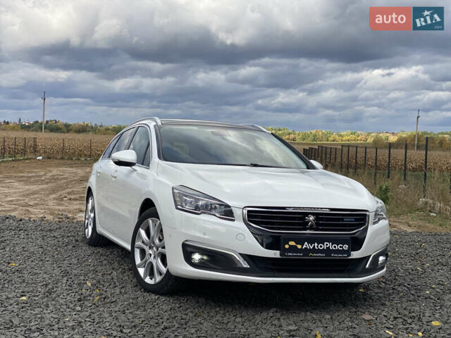 Пежо 508 2016 в Луцке на Automoto.ua Белый Пежо 508, объемом двигателя 1.6 л и пробегом 270 тыс. км за 13900 $, фото 10 на Automoto.ua