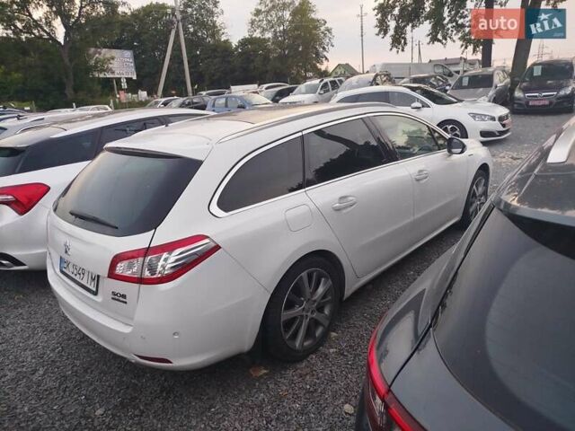 Белый Пежо 508, объемом двигателя 1.56 л и пробегом 189 тыс. км за 10999 $, фото 6 на Automoto.ua