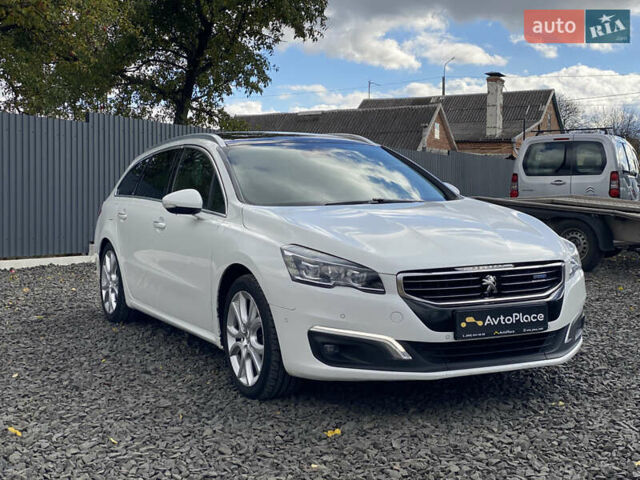 Пежо 508 2016 в Луцке на Automoto.ua Белый Пежо 508, объемом двигателя 1.6 л и пробегом 270 тыс. км за 13900 $, фото 15 на Automoto.ua