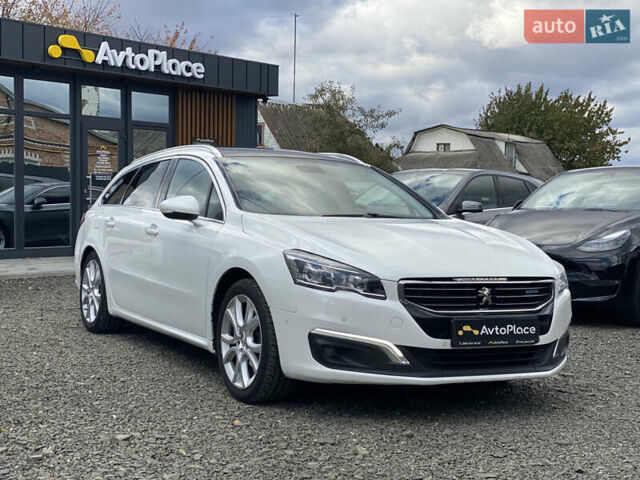 Пежо 508 2016 в Луцке на Automoto.ua Белый Пежо 508, объемом двигателя 1.6 л и пробегом 270 тыс. км за 13900 $, фото 1 на Automoto.ua