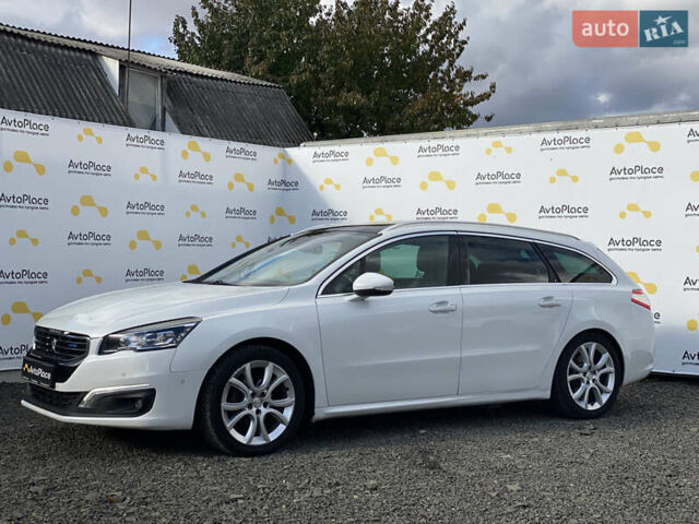 Пежо 508 2016 в Луцке на Automoto.ua Белый Пежо 508, объемом двигателя 1.6 л и пробегом 270 тыс. км за 13900 $, фото 73 на Automoto.ua