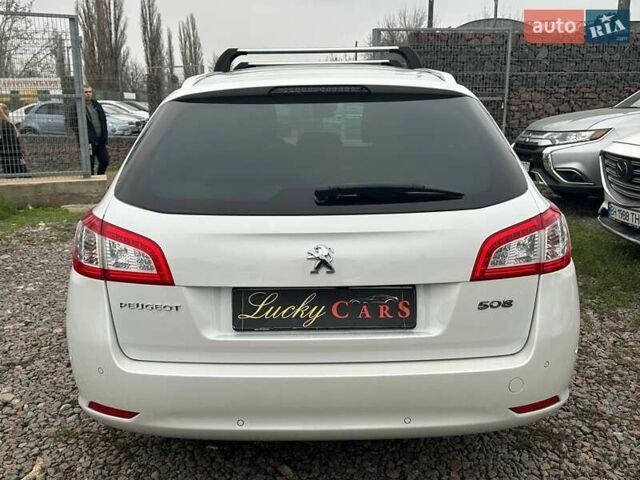 Белый Пежо 508, объемом двигателя 1.56 л и пробегом 227 тыс. км за 13400 $, фото 7 на Automoto.ua