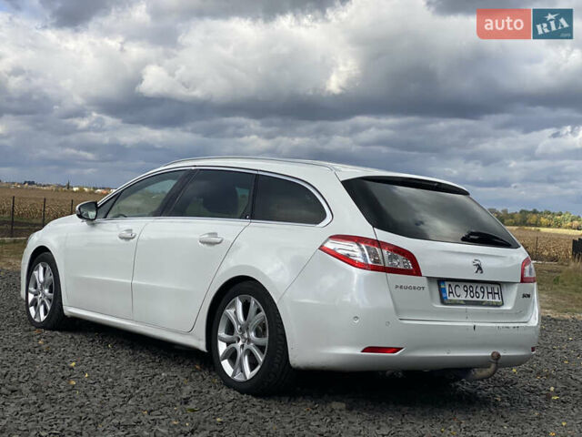 Пежо 508 2016 в Луцке на Automoto.ua Белый Пежо 508, объемом двигателя 1.6 л и пробегом 270 тыс. км за 13900 $, фото 21 на Automoto.ua