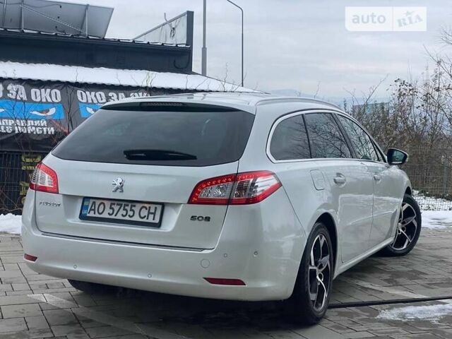 Білий Пежо 508, об'ємом двигуна 2 л та пробігом 218 тис. км за 15999 $, фото 2 на Automoto.ua