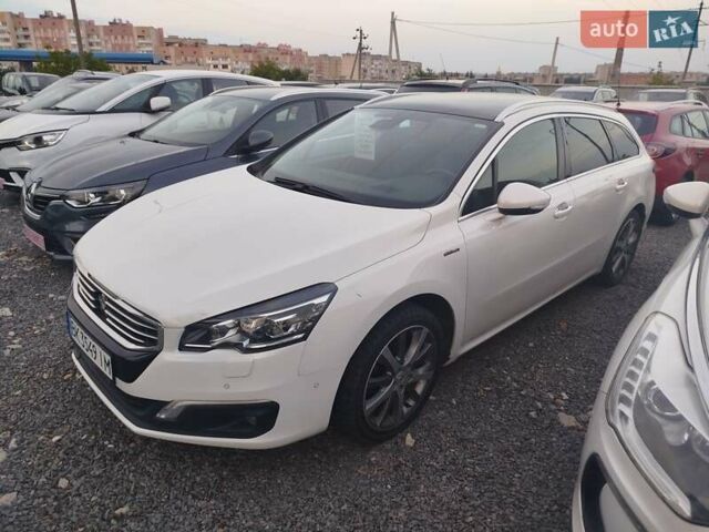 Белый Пежо 508, объемом двигателя 1.56 л и пробегом 189 тыс. км за 10999 $, фото 9 на Automoto.ua