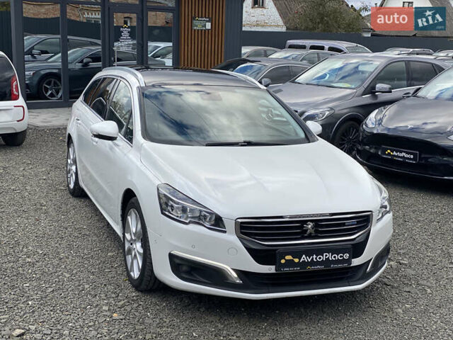 Пежо 508 2016 в Луцке на Automoto.ua Белый Пежо 508, объемом двигателя 1.6 л и пробегом 270 тыс. км за 13900 $, фото 9 на Automoto.ua