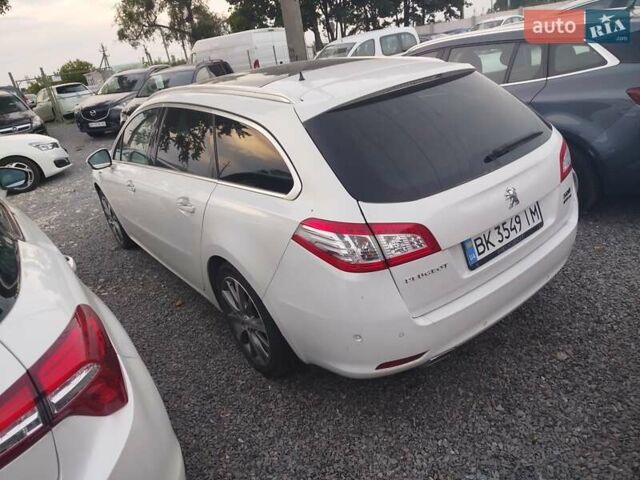 Белый Пежо 508, объемом двигателя 1.56 л и пробегом 189 тыс. км за 10999 $, фото 12 на Automoto.ua