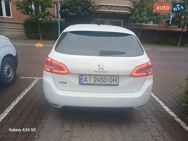 Белый Пежо 508, объемом двигателя 1.56 л и пробегом 230 тыс. км за 9800 $, фото 3 на Automoto.ua