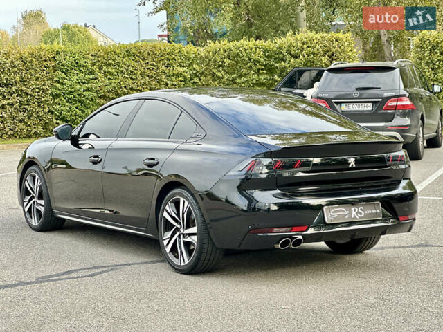 Чорний Пежо 508, об'ємом двигуна 2 л та пробігом 76 тис. км за 21900 $, фото 9 на Automoto.ua