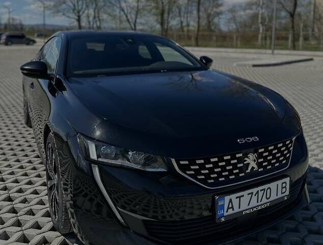 Чорний Пежо 508, об'ємом двигуна 2 л та пробігом 203 тис. км за 19700 $, фото 1 на Automoto.ua