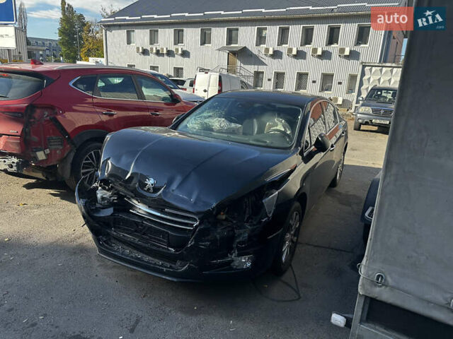 Черный Пежо 508, объемом двигателя 2 л и пробегом 206 тыс. км за 5900 $, фото 10 на Automoto.ua