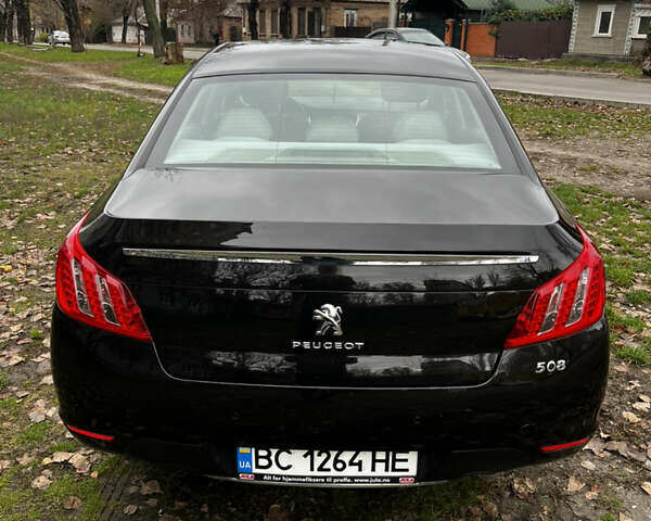 Чорний Пежо 508, об'ємом двигуна 1.6 л та пробігом 322 тис. км за 7300 $, фото 5 на Automoto.ua