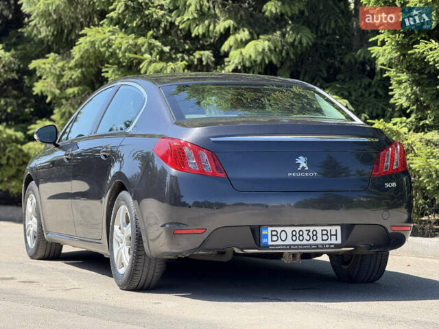 Чорний Пежо 508, об'ємом двигуна 1.6 л та пробігом 197 тис. км за 7300 $, фото 7 на Automoto.ua