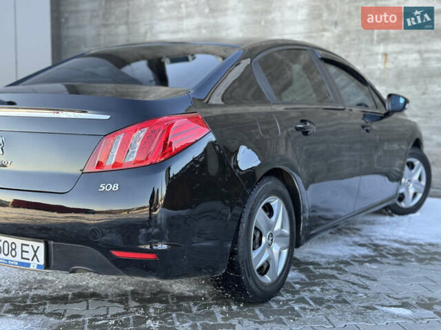 Черный Пежо 508, объемом двигателя 1.6 л и пробегом 235 тыс. км за 7300 $, фото 18 на Automoto.ua