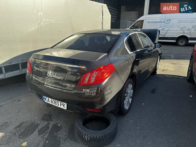 Черный Пежо 508, объемом двигателя 2 л и пробегом 206 тыс. км за 5900 $, фото 1 на Automoto.ua