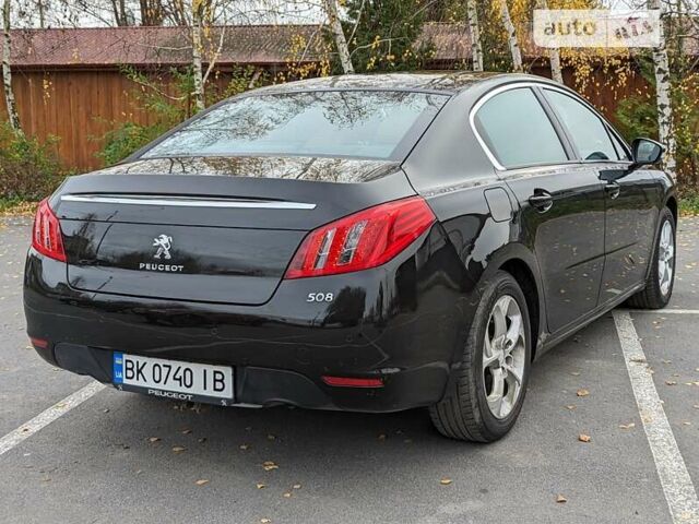 Чорний Пежо 508, об'ємом двигуна 1.6 л та пробігом 240 тис. км за 8400 $, фото 1 на Automoto.ua