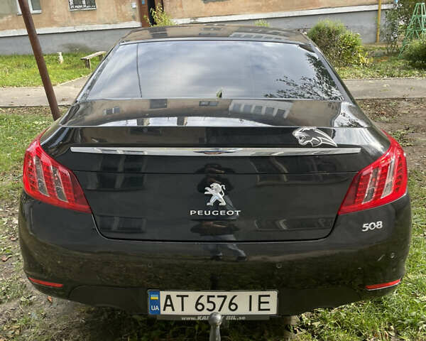 Черный Пежо 508, объемом двигателя 1.6 л и пробегом 355 тыс. км за 7500 $, фото 2 на Automoto.ua