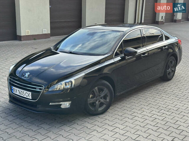 Черный Пежо 508, объемом двигателя 1.56 л и пробегом 270 тыс. км за 7170 $, фото 1 на Automoto.ua
