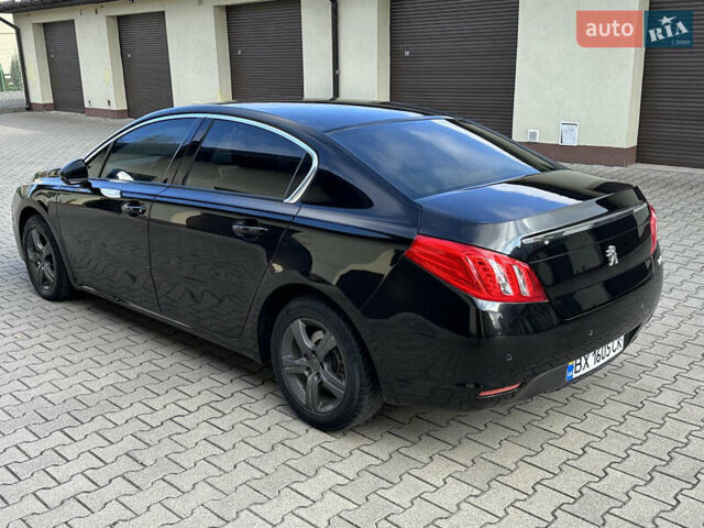 Черный Пежо 508, объемом двигателя 1.56 л и пробегом 270 тыс. км за 7170 $, фото 2 на Automoto.ua