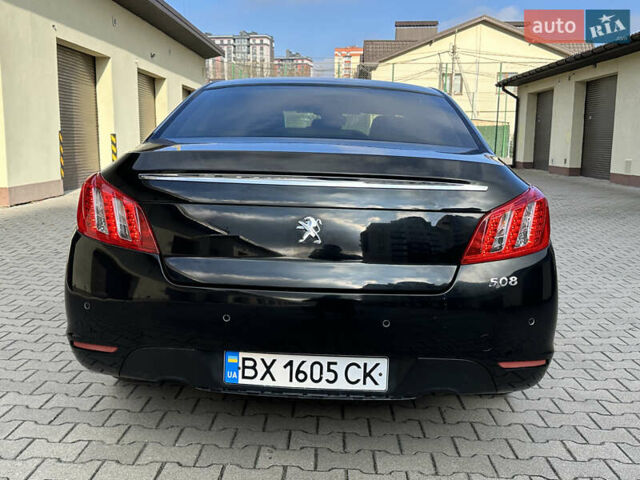 Черный Пежо 508, объемом двигателя 1.56 л и пробегом 270 тыс. км за 7170 $, фото 3 на Automoto.ua
