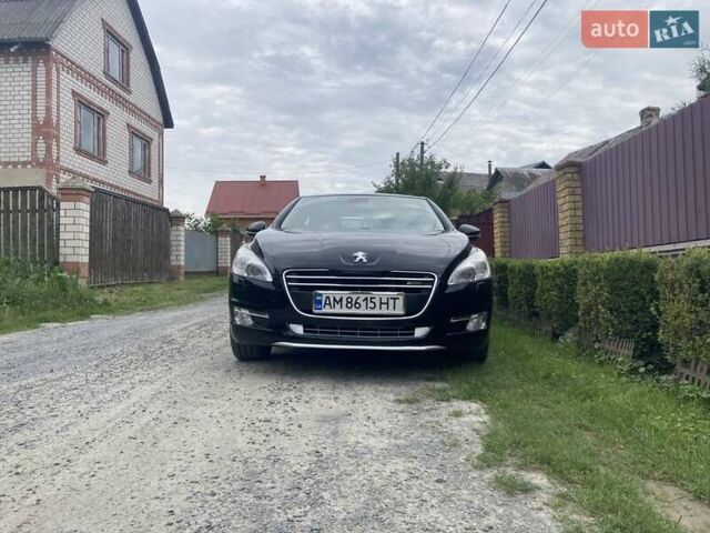 Чорний Пежо 508, об'ємом двигуна 2 л та пробігом 255 тис. км за 9600 $, фото 7 на Automoto.ua