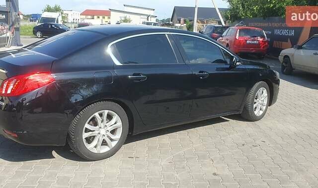 Черный Пежо 508, объемом двигателя 1.6 л и пробегом 285 тыс. км за 8500 $, фото 1 на Automoto.ua