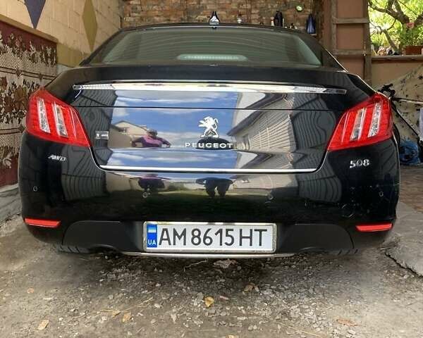 Чорний Пежо 508, об'ємом двигуна 2 л та пробігом 255 тис. км за 9600 $, фото 5 на Automoto.ua