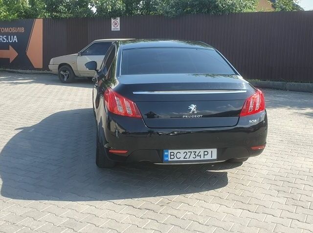 Чорний Пежо 508, об'ємом двигуна 1.6 л та пробігом 285 тис. км за 8500 $, фото 1 на Automoto.ua