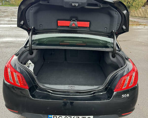 Пежо 508 2012 в Луцке на Automoto.ua Черный Пежо 508, объемом двигателя 1.56 л и пробегом 277 тыс. км за 6700 $, фото 19 на Automoto.ua