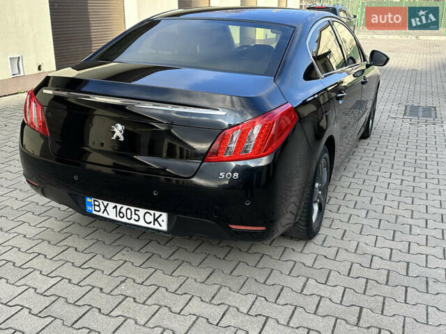 Черный Пежо 508, объемом двигателя 1.56 л и пробегом 270 тыс. км за 7170 $, фото 14 на Automoto.ua