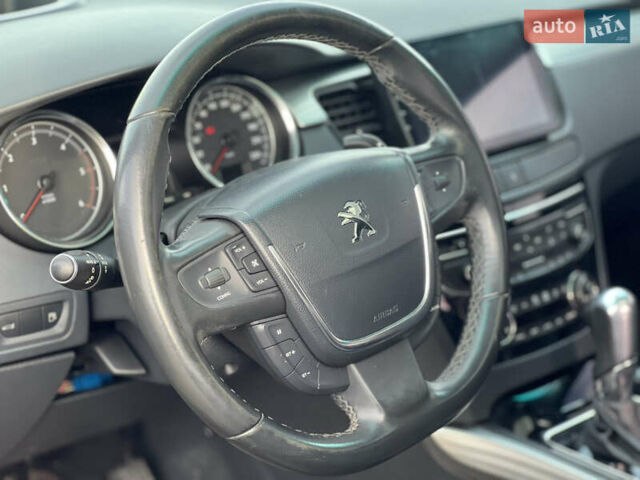 Черный Пежо 508, объемом двигателя 2.2 л и пробегом 215 тыс. км за 11500 $, фото 18 на Automoto.ua