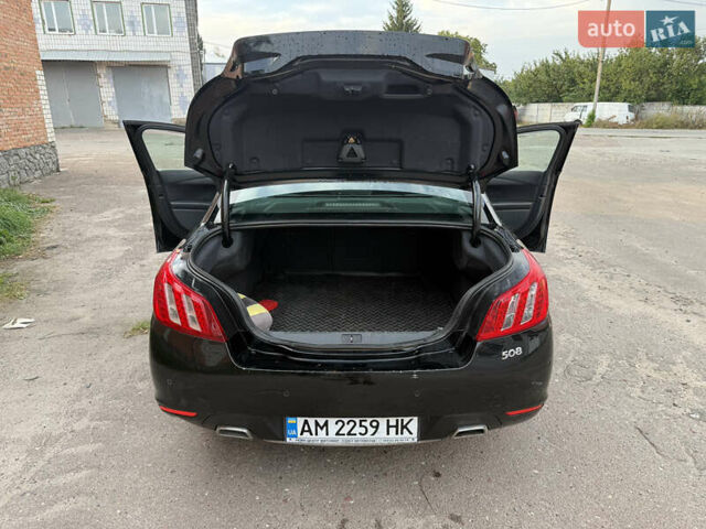 Черный Пежо 508, объемом двигателя 2.2 л и пробегом 212 тыс. км за 11500 $, фото 16 на Automoto.ua