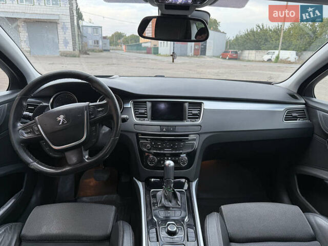 Черный Пежо 508, объемом двигателя 2.2 л и пробегом 212 тыс. км за 11500 $, фото 14 на Automoto.ua