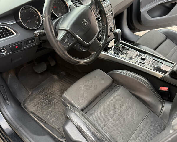 Черный Пежо 508, объемом двигателя 2.2 л и пробегом 212 тыс. км за 11500 $, фото 9 на Automoto.ua