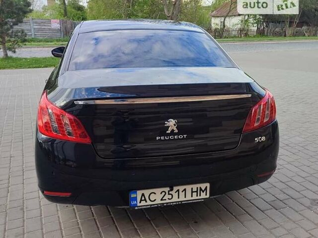 Чорний Пежо 508, об'ємом двигуна 2 л та пробігом 295 тис. км за 10500 $, фото 9 на Automoto.ua