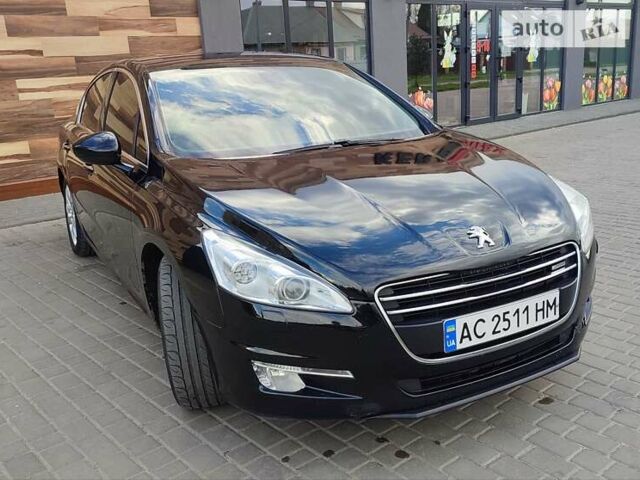 Чорний Пежо 508, об'ємом двигуна 2 л та пробігом 295 тис. км за 10500 $, фото 1 на Automoto.ua