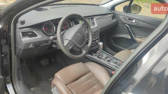 Черный Пежо 508, объемом двигателя 2 л и пробегом 108 тыс. км за 10499 $, фото 4 на Automoto.ua