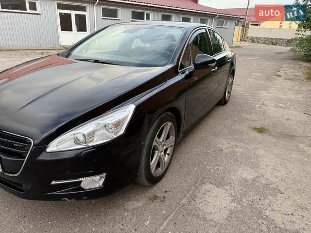 Черный Пежо 508, объемом двигателя 2.2 л и пробегом 212 тыс. км за 11500 $, фото 8 на Automoto.ua