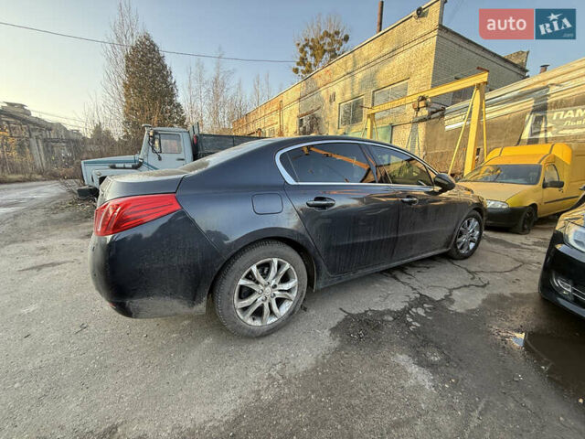 Черный Пежо 508, объемом двигателя 1.56 л и пробегом 406 тыс. км за 7400 $, фото 2 на Automoto.ua