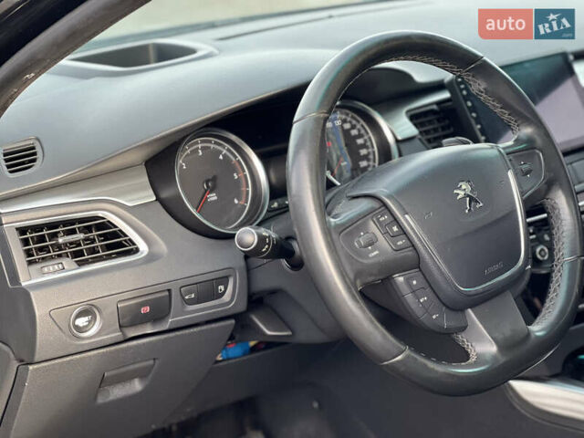 Черный Пежо 508, объемом двигателя 2.2 л и пробегом 215 тыс. км за 11500 $, фото 17 на Automoto.ua