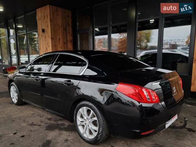 Черный Пежо 508, объемом двигателя 1.6 л и пробегом 265 тыс. км за 8199 $, фото 12 на Automoto.ua