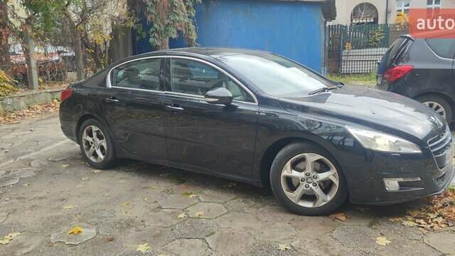 Черный Пежо 508, объемом двигателя 2 л и пробегом 108 тыс. км за 10499 $, фото 1 на Automoto.ua