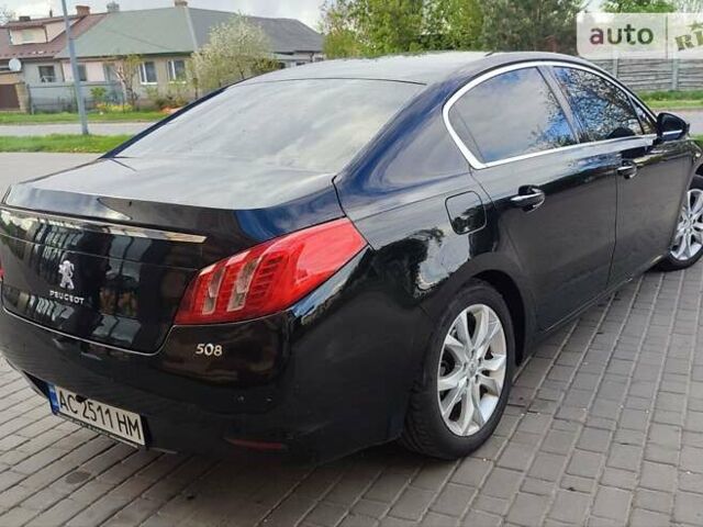 Чорний Пежо 508, об'ємом двигуна 2 л та пробігом 295 тис. км за 10500 $, фото 2 на Automoto.ua