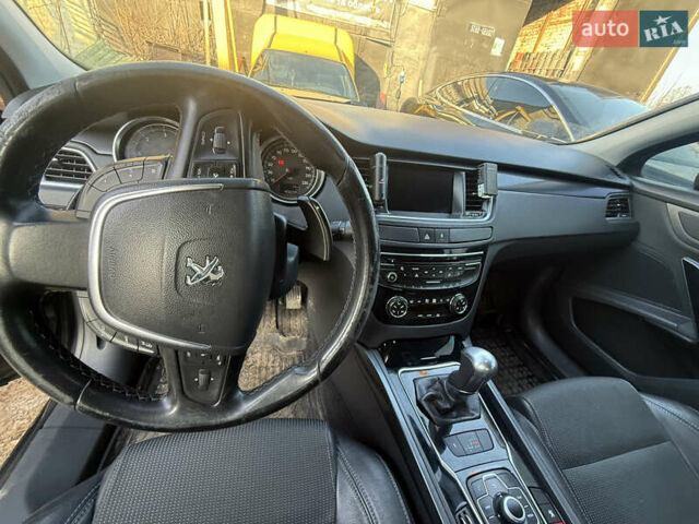 Черный Пежо 508, объемом двигателя 1.56 л и пробегом 406 тыс. км за 7400 $, фото 5 на Automoto.ua