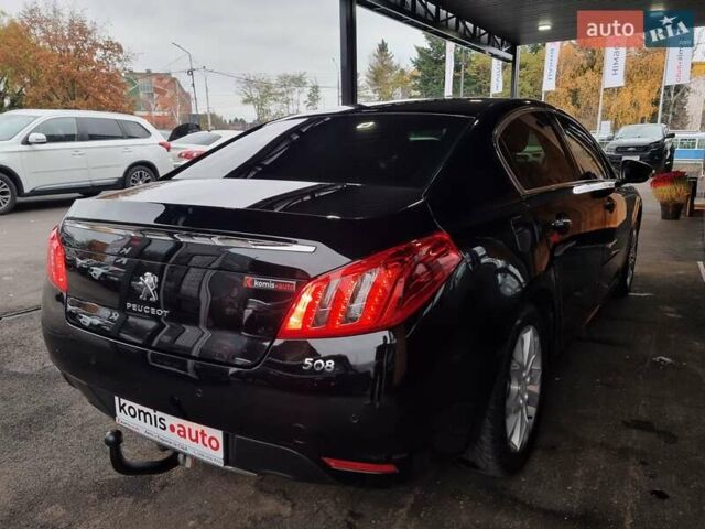Черный Пежо 508, объемом двигателя 1.6 л и пробегом 265 тыс. км за 8199 $, фото 34 на Automoto.ua