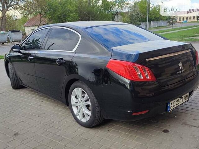 Чорний Пежо 508, об'ємом двигуна 2 л та пробігом 295 тис. км за 10500 $, фото 7 на Automoto.ua