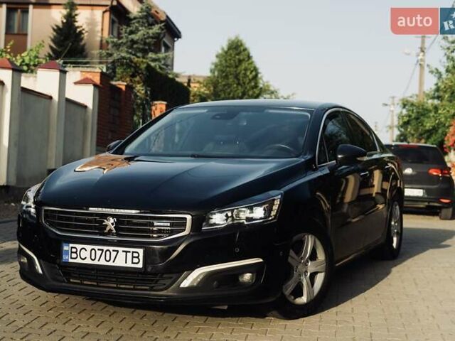 Черный Пежо 508, объемом двигателя 2 л и пробегом 269 тыс. км за 12250 $, фото 1 на Automoto.ua